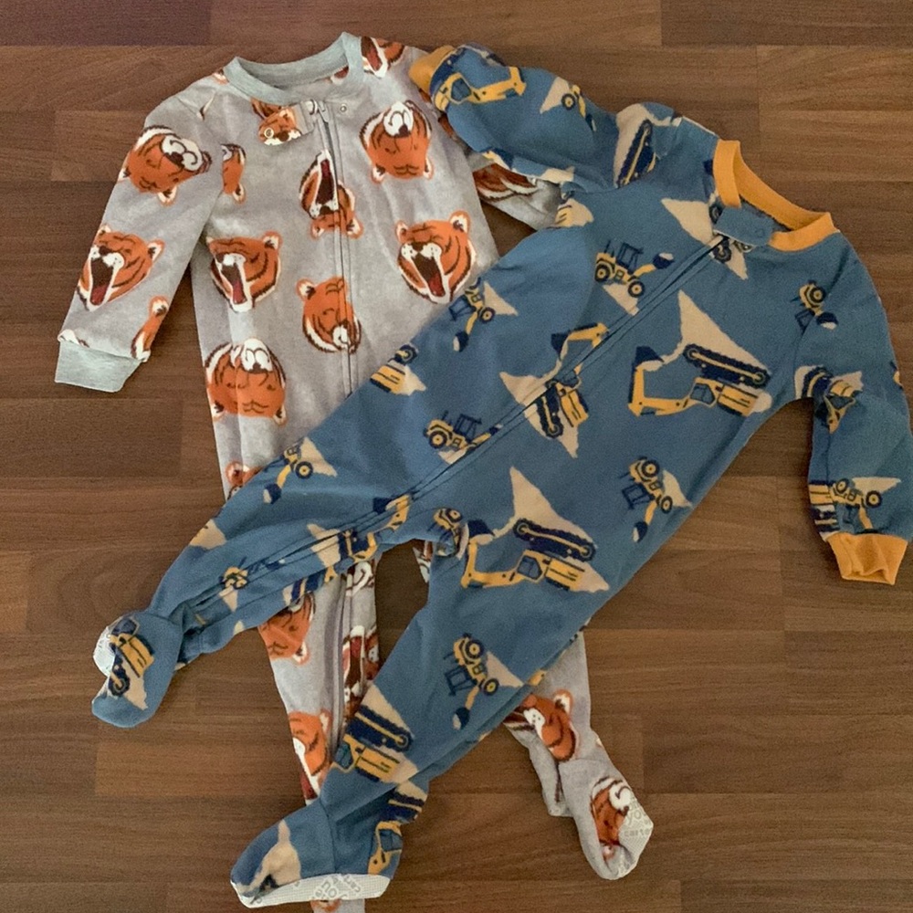 Fleece pajama set